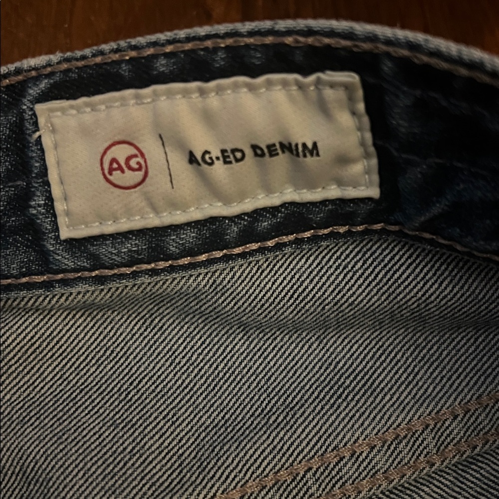 AG Ex-Boyfriend Mid-Rise Bermuda Denim Shorts - Picture 5 of 10